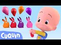 Cuquin&#39;s Balloons 🎈 learn the colors with Cuquin and Ghost | videos &amp; cartoons for babies