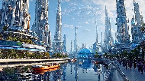 Infinite Future Metropolis – Live Solarpunk Visions & AI Worlds Ecosystems