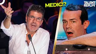 Simon Called For a MEDIC!? Everyone Held Their Breath | Britain's Got Talent