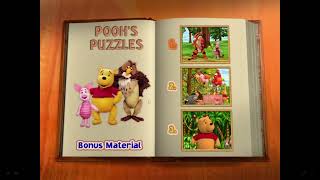 The Book Of Pooh Stories From The Heart Uk Dvd 2002 Poohs Puzzles Game