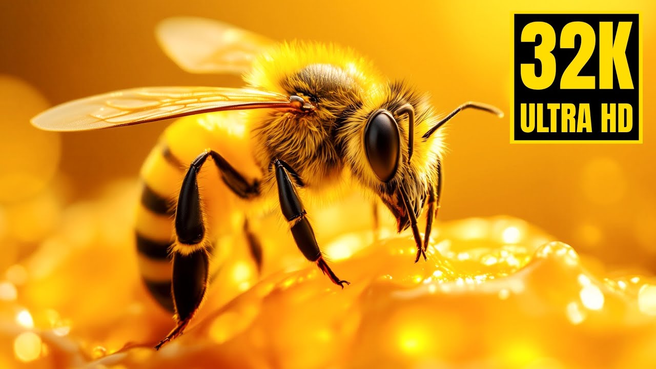 Experience the Insects in 32K Ultra HD 120 fps (8K) | 4K Video Earth