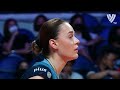 Charming Volleyball Libero from Poland Maria Stenzel at VNL 2022