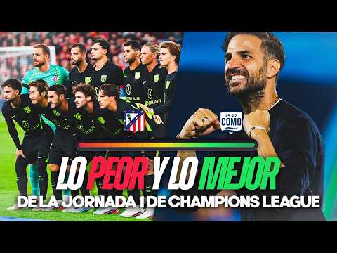 LAS NOTAS DE LA JORNADA 1 DE CHAMPIONS LEAGUE