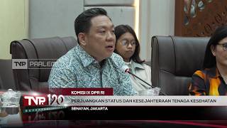 Download lagu Komisi IX DPR RI - Perjuangkan Status dan Kesejahteraan Tenaga Kesehatan - TVR 120
