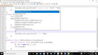 Java Programming | Unit III | Part 4 | Method Overriding