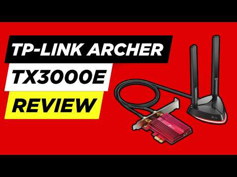 Upgrade Your Wi-Fi & Bluetooth! 🚀 TP-Link Archer TX3000E Review & Installation Guide 📶