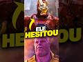O verdadeiro motivo do Homem de Ferro não ter matado Thanos
