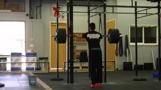 285lb Split Jerk PR 12/27/12