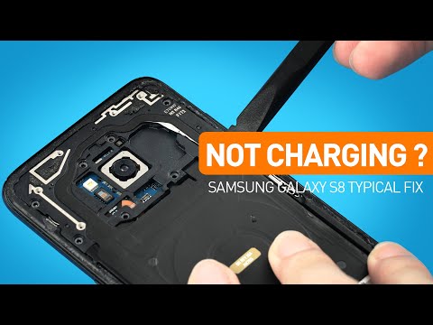 सैमसंग गैलेक्सी S8 चार्ज नहीं हो रहा है - यहाँ विशिष्ट फिक्स (4K वीडियो) -सैमसंग s8 चार्जिंग समस्या है三星不充电维修