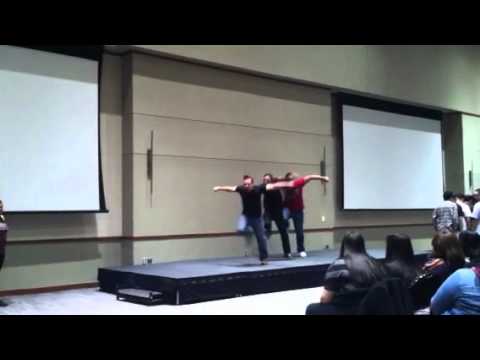 Lambda Theta Phi Saluting