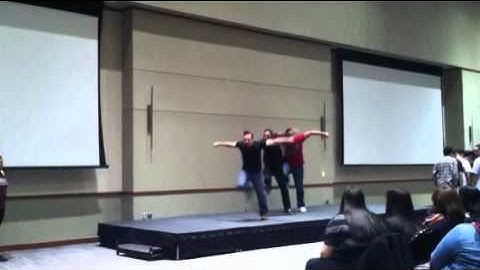 Lambda Theta Phi Saluting