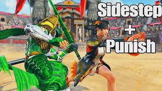 All Strings you can sidestep against Xiaoyu.
