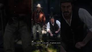 Arthur’s Growing Suspicion: Dutch & Micah’s Private Talk | RDR2 #shorts #rdr2 #arthurmorgan #rdr