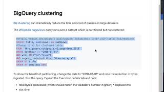 3.17 Demo Partitioning and Clustering | Building a Data Warehouse | Modernizing Data Lakes