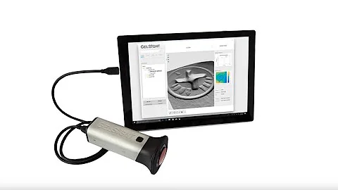 GelSight Presents: The GelSight Mobile™ - A portable, non-destructive elastomeric 3D imaging system.