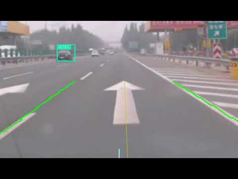 Real-time vehicle and lane detection - YouTube