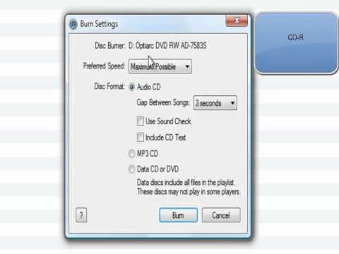 Comment mettre Mp3 sur Cd