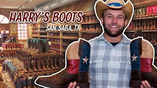 Texas Cowboy Boots Mega Store Harrys Boots San Saba, Texas