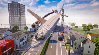 Realistic Airplane Crashes and Shootdowns Ep.3 | Teardown