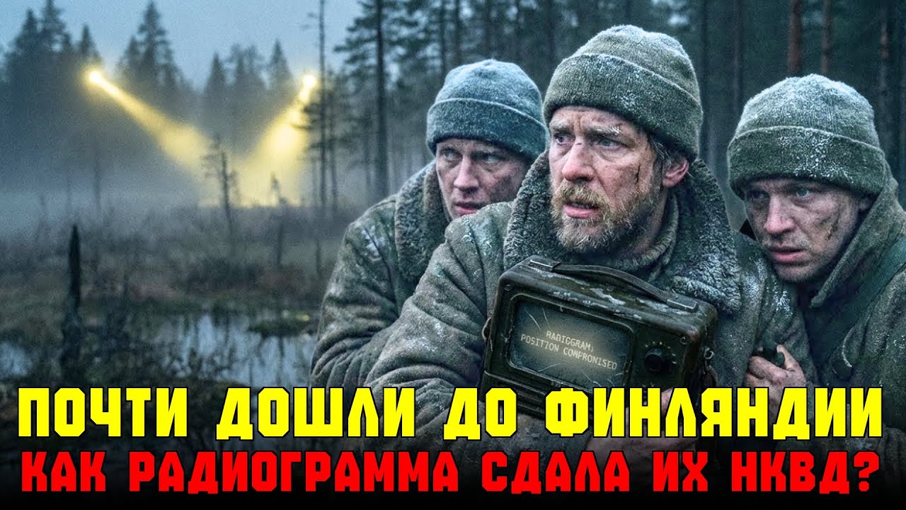 Шаг до свободы: одна радиограмма выдала их НКВД