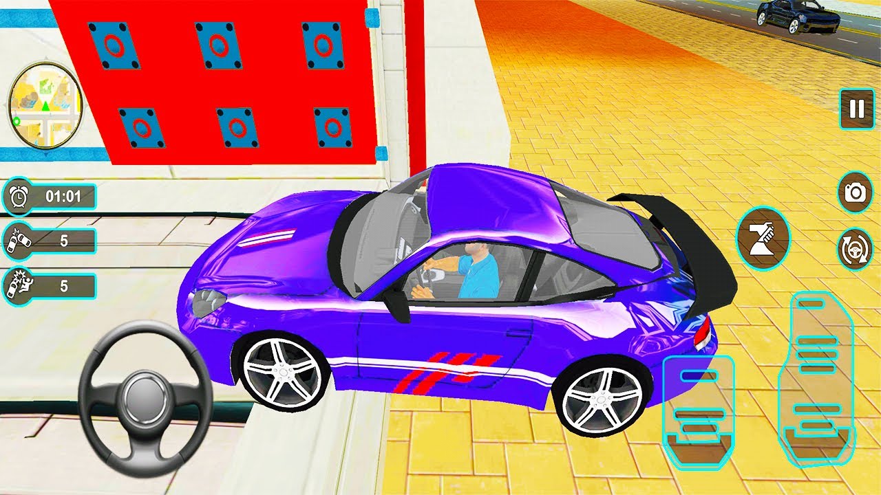 Car Wash Simulator Game - Car Wash Garage Service Workshop - Best Android Games Gameplay