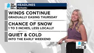 Fairbanks Weather for Thursday, January 4, 2024