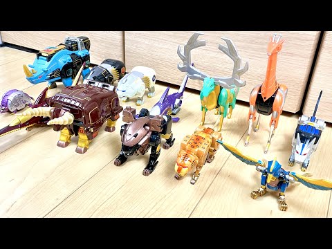 PowerRangers WildForce #4】🦁🐯🦅🦬🦈高級感バツグン
