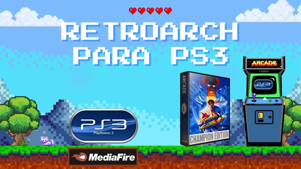 FULL PS3 RETROARCH PLAY ONLY (FIRE-PKG MEDIA)