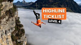 Highline Ticklist Level 4