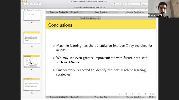 Chandra Data Science - August 25th, 2021 - Session 9