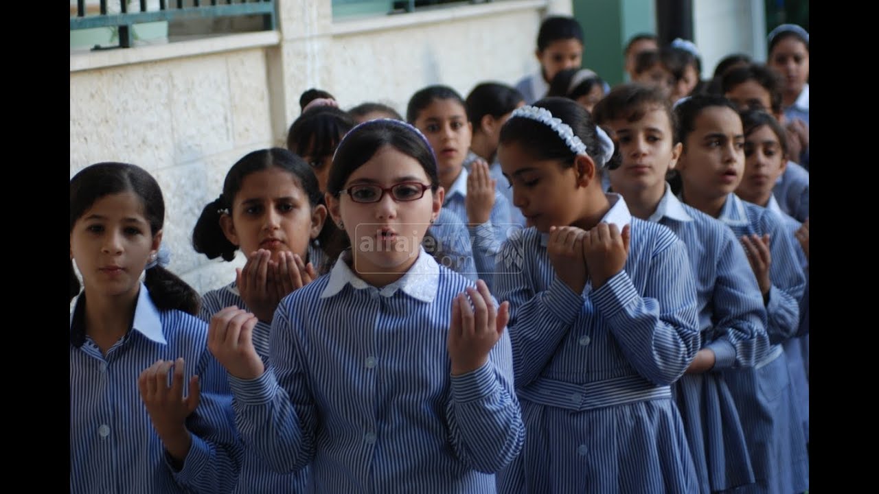 النشاط الصباحي في مدرسة فاطمة الزهراء الاساسية للبنات بطولكرم