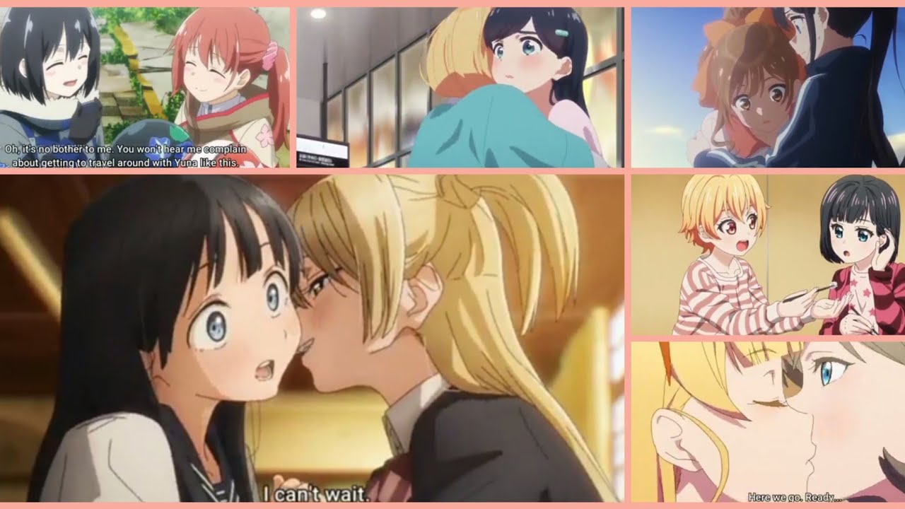 (My Yuri ships from 5 random anime) Puraore + Yuuki Yuuna + Selection Project + Love Live + Akebi...