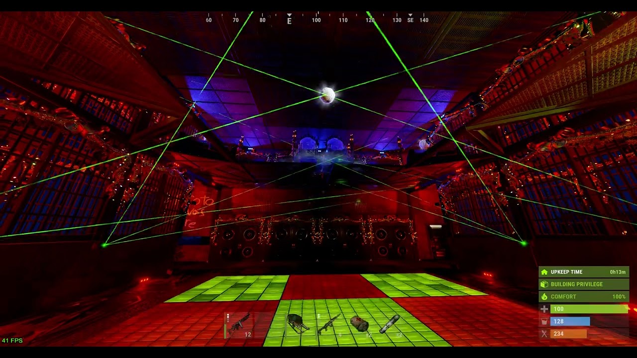 Decking the Halls in Rust(Night Cycle)