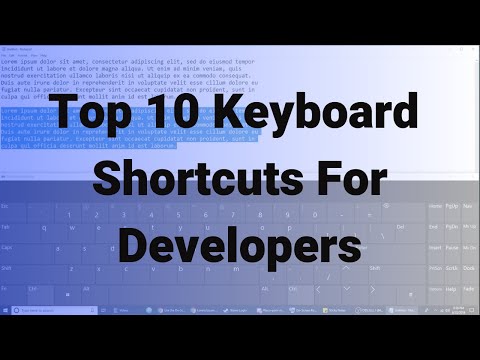 10 Keyboard Shortcuts You Need To Know As A Developer