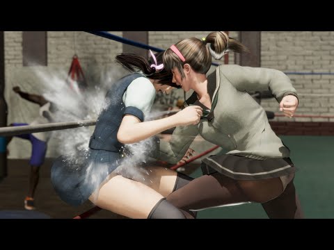 【DOA6】ヒトミの腹パン無双~こころ編~【Ryona】【リョナ】