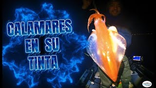 🦑 CALAMARES COMO PANES🍞,ESTO ES UNA FIESTA🎣