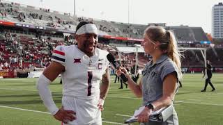 Noah Fifita Postgame after upsetting Cincinnati | Arizona Football