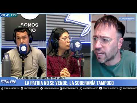 JERO GUERRERO IRAOLA | LAWYER FOR CECIM LA PLATA | PUEBLADA | SOMOS RADIO AM 530