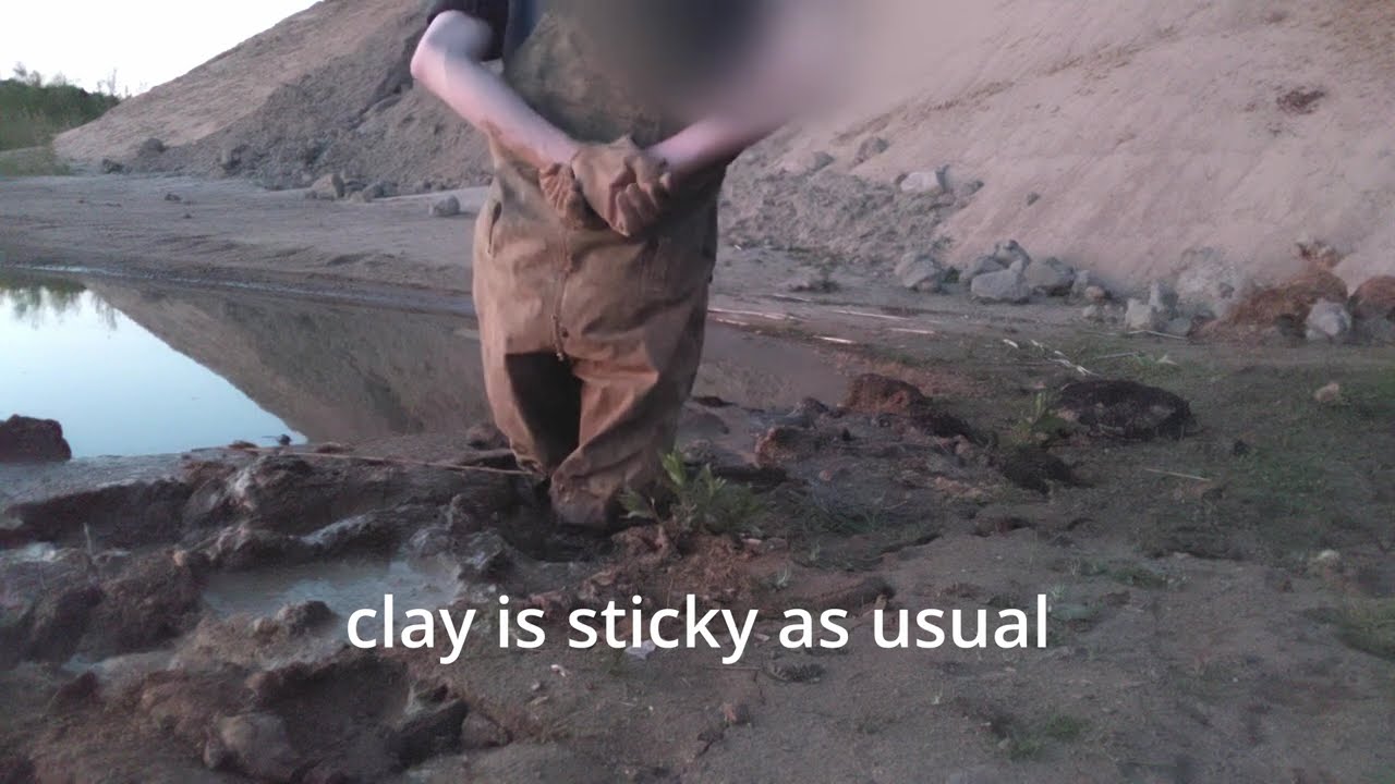 No Hands Challange - (Sinking in Clay)