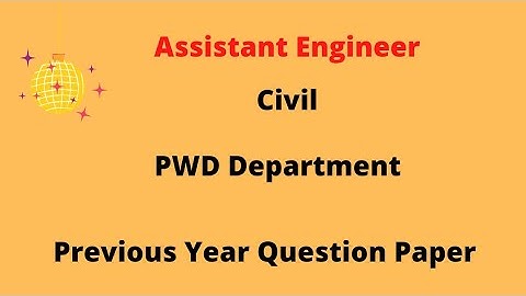 (part 5)HPPSC AE(Civil Engg) PWD question paper solved.