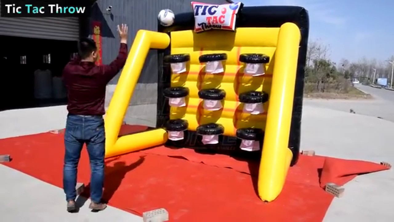 inflatable interactive games TL471 Inflatable Tic Tac Throw game for sale