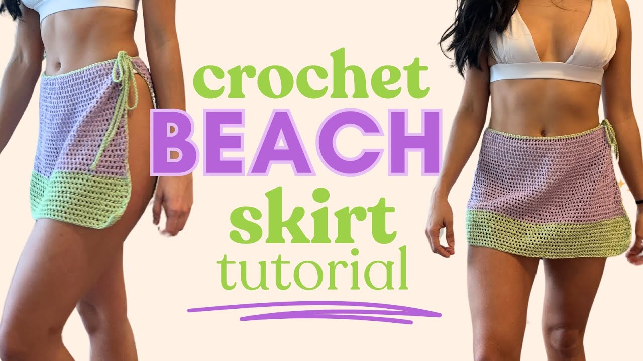 Made to measure! EASY CROCHET SKIRT TUTORIAL