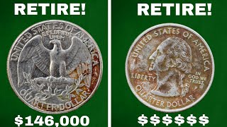 Coin Collectors Are HUNTING These 10 Quarter Dollars – Worth Big Money! #Quarter