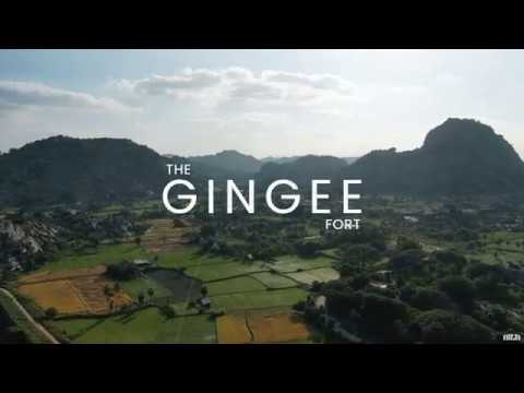 The Gingee Fort or Senji Fort in Tamil Nadu, India | 4K Drone Travel Video