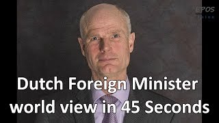 Dutch Foreign Minister Stef Blok In 45 Seconds