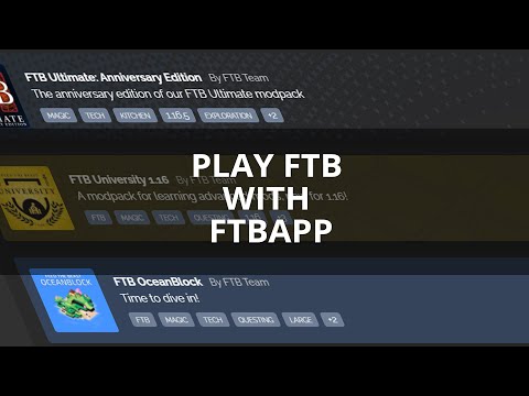Play FTB with FTBApp