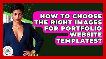 How To Choose The Right Images For Portfolio Website Templates? - Job Success Network