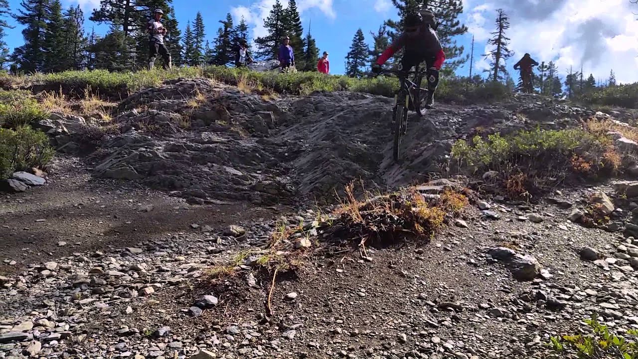 Small drop at Butcher Ranch Trail