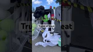 🕷️Finally got to wear his costume out to trunk or treat.  Are you ready for Halloween yet?🕸️