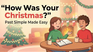 How Was Your Christmas? | Learn Past Simple NOW! | A1 English for Beginners | Speaking Practice